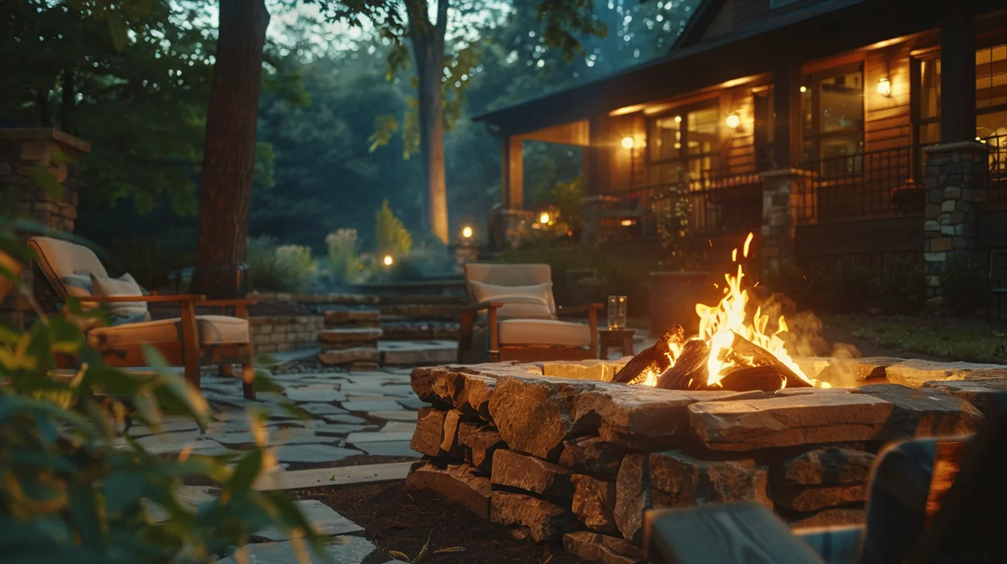 Family-Friendly Fire Pit Designs for Atlanta Homes